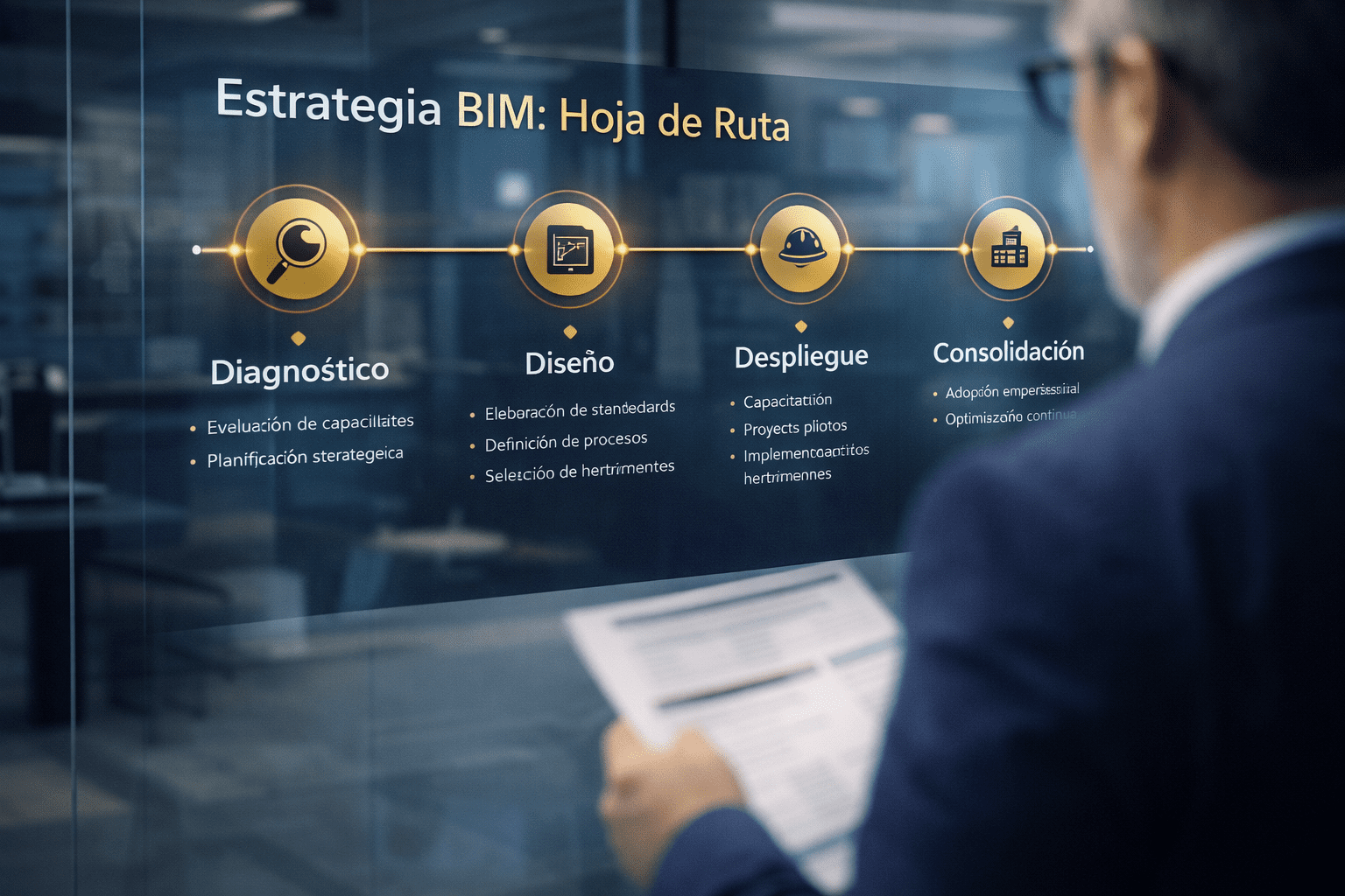 Hoja de ruta de implementación BIM